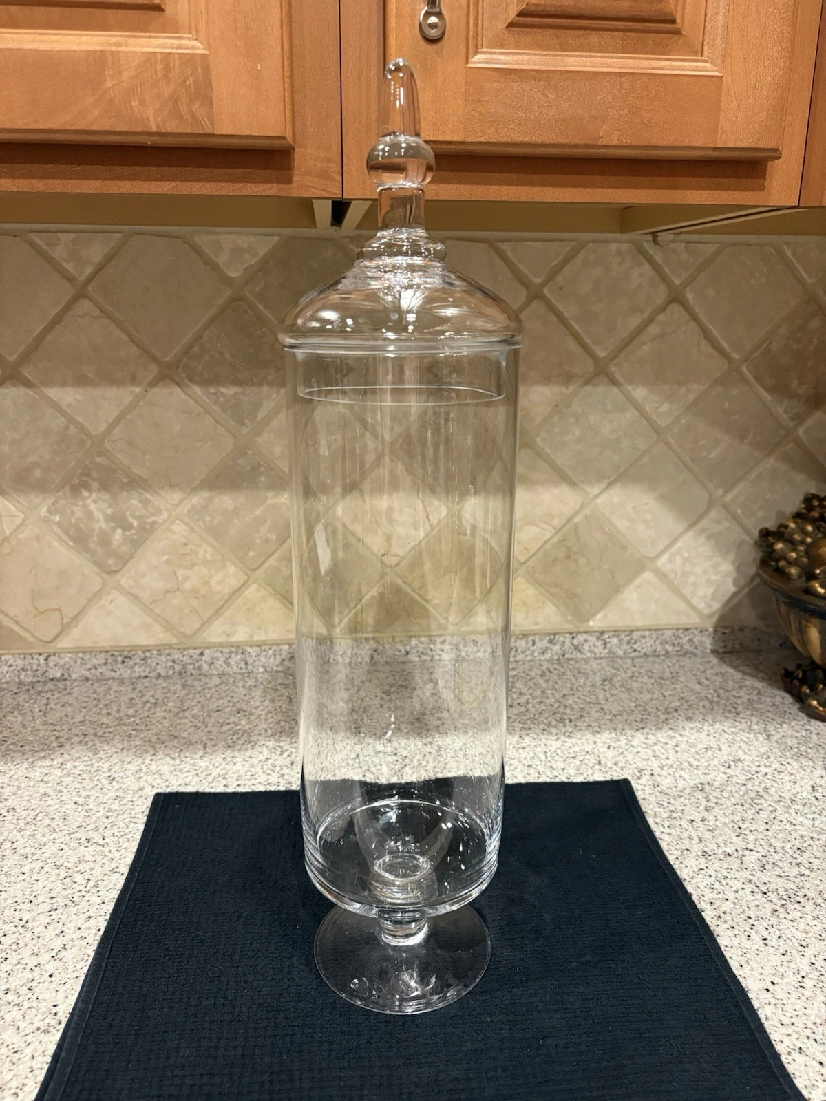 Decorative Glass Apothecary Jar