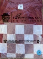 Pizza Hut T Shirt Size Small Checkerboard Graphic Logo Retro Adult Mens NEW