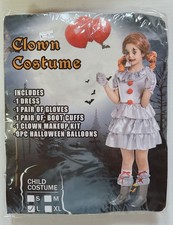 Clown Costume Child Size L Halloween Costume/Cosplay