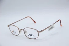 NEW UVEX FC706 ANTIQUE BROWN AUTHENTIC EYEGLASSES 49-20