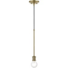 Livex Lighting 47161-01 Lansdale Pendant Antique Brass