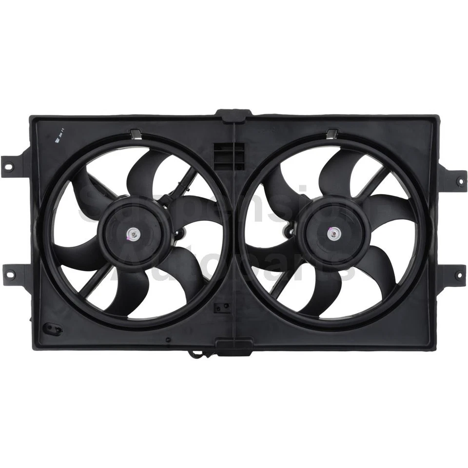 Ventilador de radiador y condensador doble VDO para Dodge Intrepid 2000 2001 2002 2003 Foto 4 de 4
