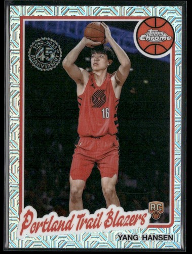 2025-26 Topps #TC-YH Yang Hansen 1980-81 Topps Chrome Basketball
