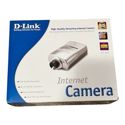 D-Link 2.4GHz Wireless Internet Camera IP Camera DCS-1000W INDUSTRIAL COMMERCIAL