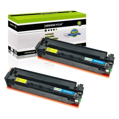 2PK Cyan Toner Fits for HP CF401A 201A Laserjet Pro MFP M277 M274n M277n M277dw