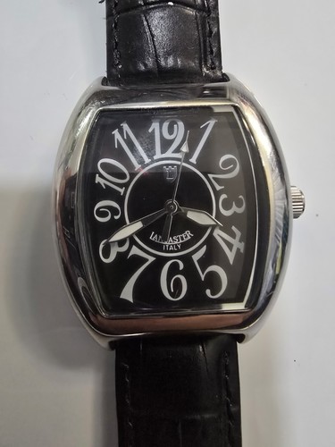 đŸ”¥LANCASTER ITALY 32X38mm, TANK UNISEX QZ WATCH - Picture 9 of 14