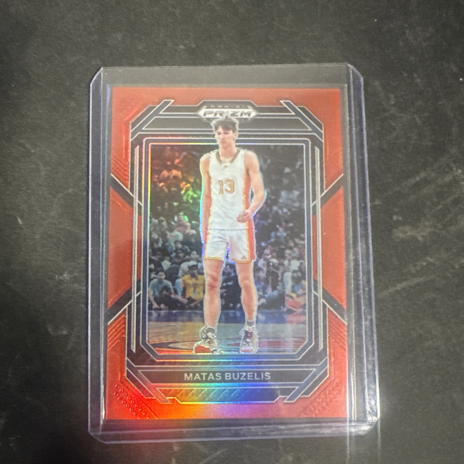 2023 Panini Prizm Draft Picks Matas Buzelis #13 Red Prizm /299