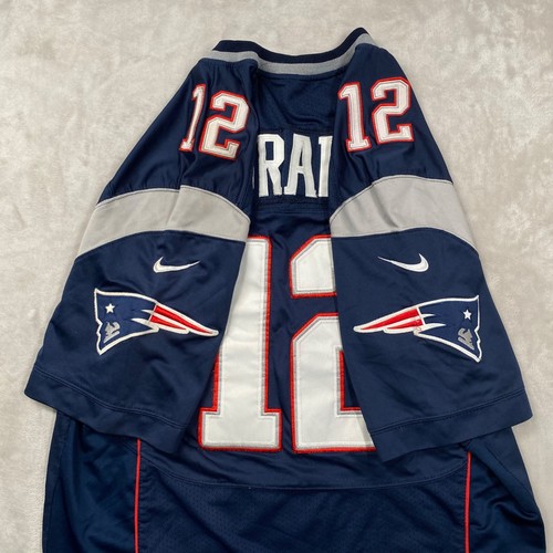 New England Patriots Tom Brady #12 Nike On Field NFL Jersey Size 52 STITCHED - Picture 5 of 11