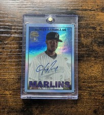 2025 Topps Archives '67 Topps Fan Favorites Autograph Blue Hanley Ramirez 21/25