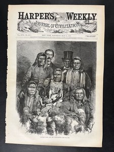 CAPTAIN JACK AND HIS COMPANIONS-Harpers Original 5/31/1873