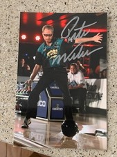 PETE WEBER SIGNED AUTOGRAPHED PBA PHOTO MUST SEE 1