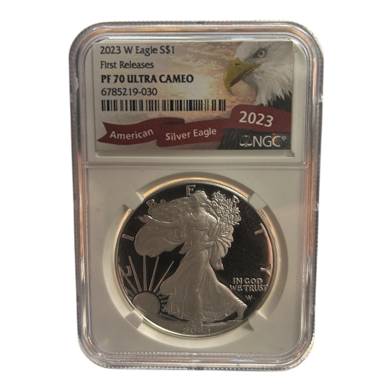 2016 American Silver Eagle PCGS MS70 30th Anniversary $1 1 oz .999 Fine Silver