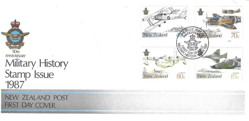 New Zealand Comm/First Day Covers - Military History - 1987 (NZ330)
