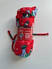 Pantalone Pigiama Uomo Brevemente Dichiarato Piccolo Rosso I Simpson Omero Natale Pile