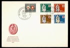 DR WHO 1957 SWITZERLAND FDC PRO PATRIA SEMI POST  R75964