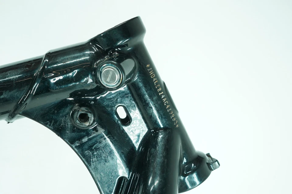 2010 Harley Sportster XL883N Iron OEM Body Main Frame Chassis 49376-11 SLVG - Imagem 2 de 4