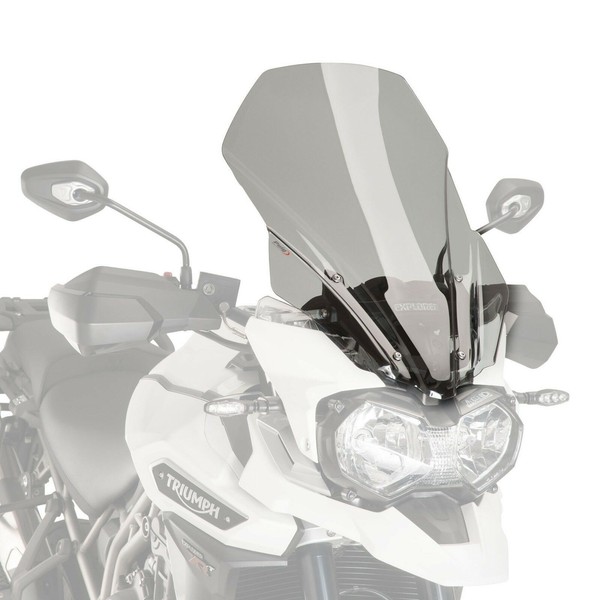 Puig Windschutzscheibe Touring Light Smoke Triumph Explorer 1200 16-17-image