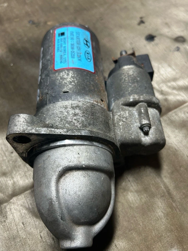 Motor De Arranque 36100 2g210 Sonata 2015 2016 2017, Kia Optima, Santa Fe Foto 2 de 4