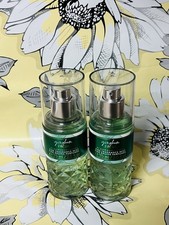2pc Bath Body Works Gingham Fresh Fine Fragrance Mist Mini Travel 2.5 oz