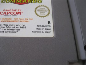 bionic commando authentique version originale nintendo nes eec