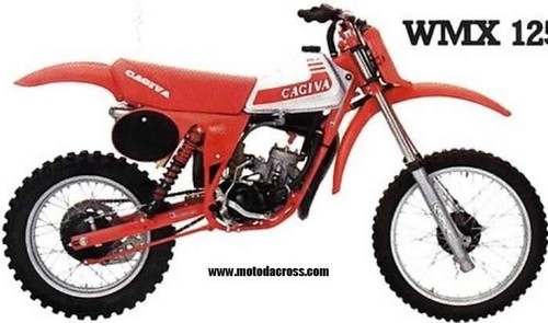 CAGIVA SADDLE WMX 125 1981/81 - WMX 125/190 1982 1 ^ SERIES - Picture 5 of 7