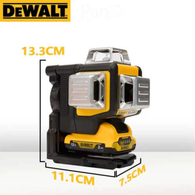 Dewalt DW089LG 3-seitig*360 Grad vertikale Linien Laser Füllstandsmesser Outdoor 12V L