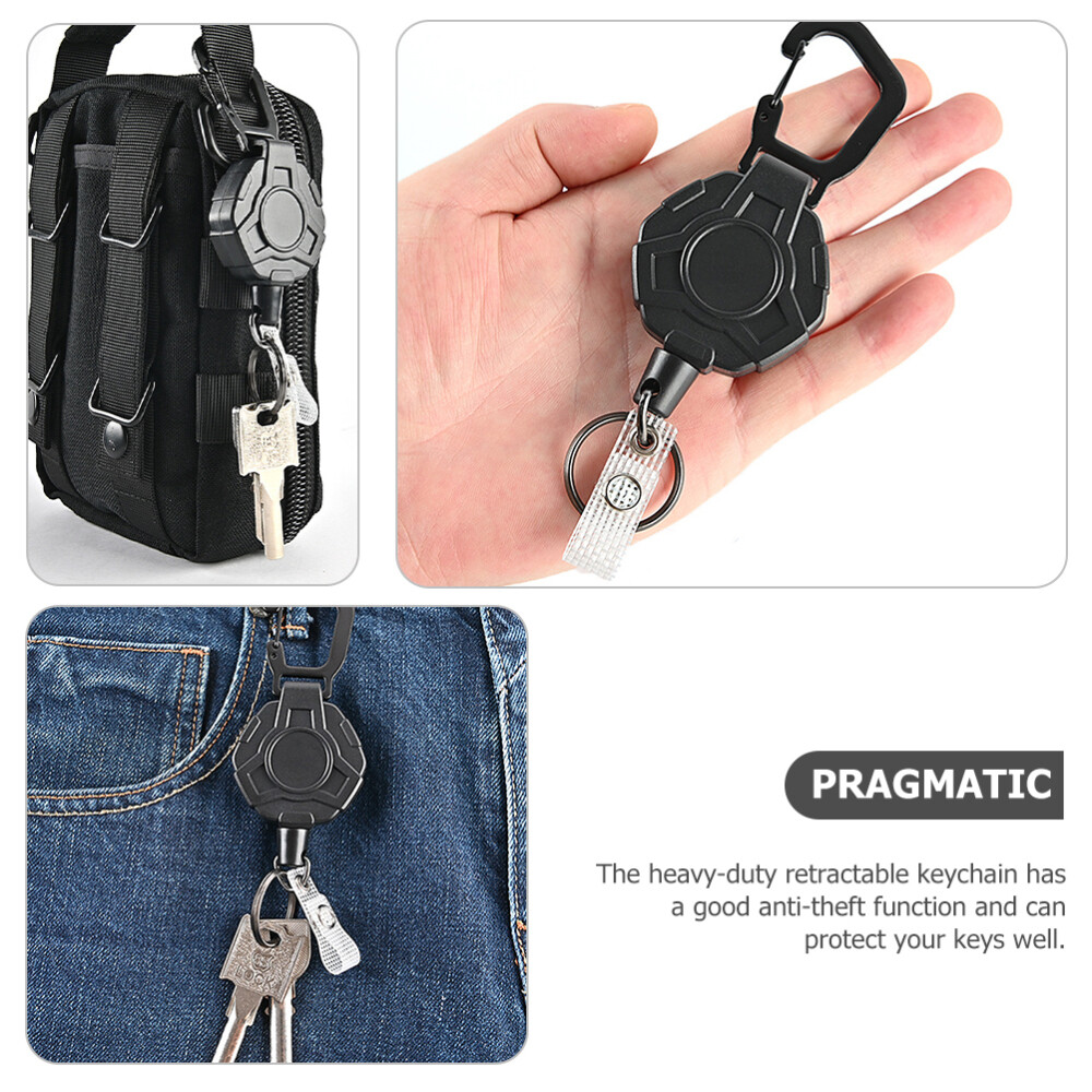 Hanging Key Chain Climbing Keys Holders Keychain Buckle High Elasticity