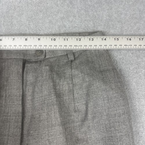 Vintage Pendleton Pants Womens 8 Gray 100% Virgin Wool Trousers Pleated USA - Picture 3 of 8