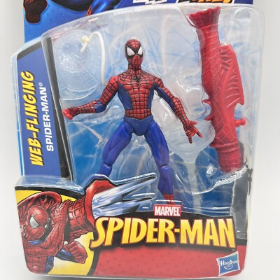 Hasbro Marvel Universe Spider-man W/ Web Attack Action Figure for