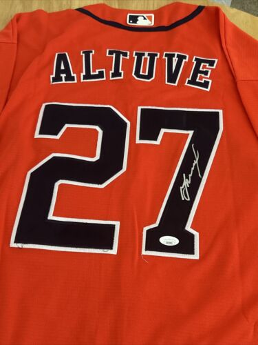 Jose Altuve Houston Astros Autographed Jersey JSA Certified - Picture 2 of 5