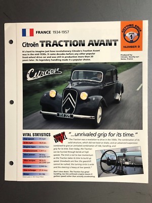 洋書 CITROEN TRACTION AVANT Citroen Traction Avant 11 1934 Construction Drawing ART Work