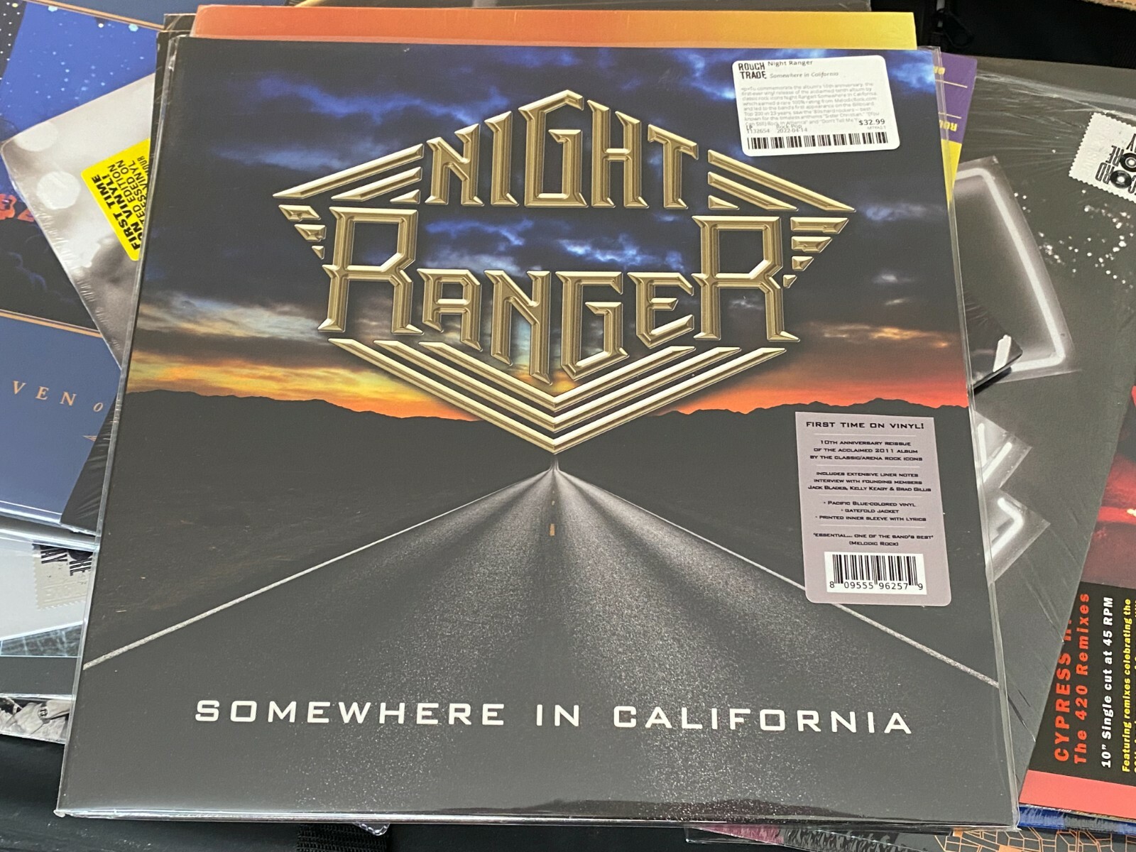 NIGHT RANGER -  SOMEWHERE IN CALIFORNIA LP VINYL RECORD STORE DAY RSD 2022