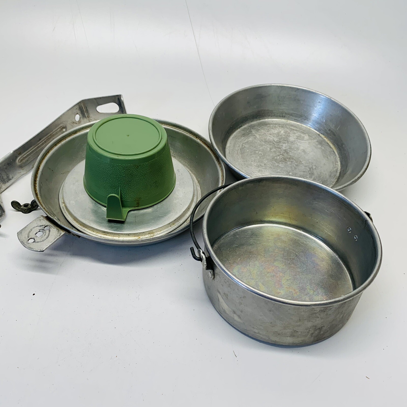 Vintage 1960's Boy Scouts of America Cook/Mess Kit, Cup & Aluminum Pot