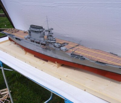 1:200 USS Lexington (CV-2) Lady Lex Handcraft Aircraft Carrier Paper Model Kit