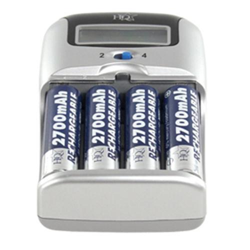 CARICATORE HQ HQ-CHARGER71 COMPATTO CON DISPLAY LCD