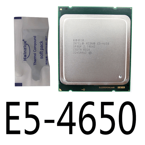 Xeon Intel E5-4650 2.7GHz 20MB 8GT/s C2 LGA2011 CPU Processor - Picture 2 of 2