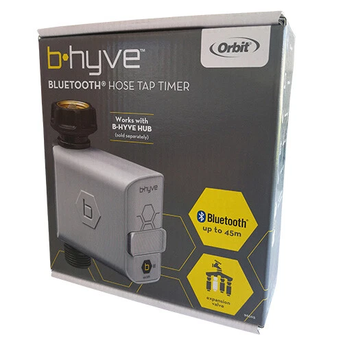 Orbit B-hyve Bluetooth Smart Watering Hose Faucet Timer-With water usage tracker