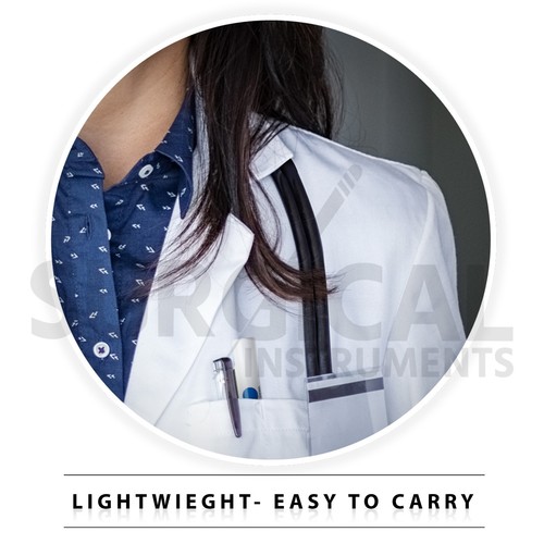 6 Pcs Disposable Penlights Diagnostic ENT Emergency Stainless Steel Hi-Quality - Picture 4 of 8