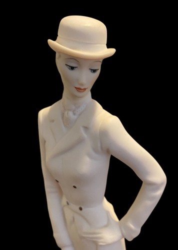 Statuetta vintage Giuseppe Armani Firenze ""Lady Rider"" Made in Italy 1987 - Foto 10 di 16