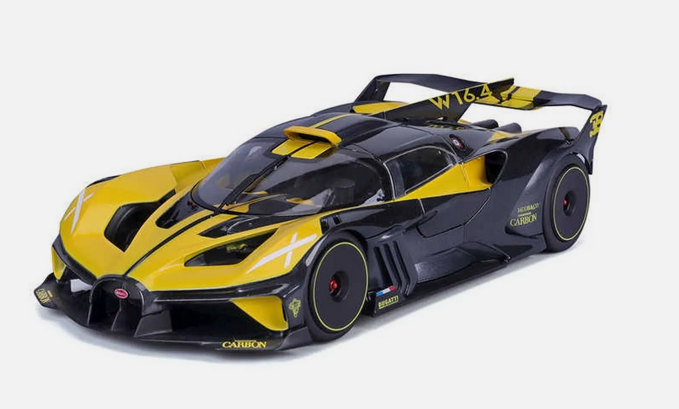 1:18 Bburago B18-11047Y Bugatti Bolide Yellow 2024
