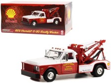 Greenlight Chevrolet C-30 Truck 1972 Carro Attrezzi Wrecker Road Service 1:18 13654