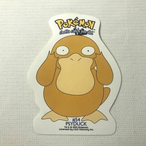 20 Vintage POKEMON 1999 Nintendo 4" Die Cut Stickers UNUSED Glossy FREE SHIPPING - Bild 10 von 12