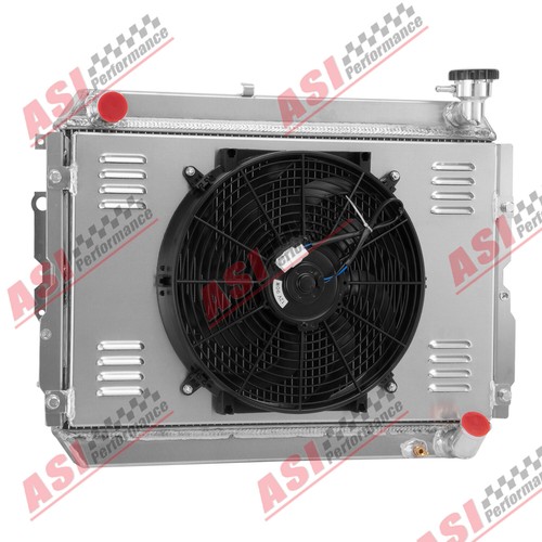 3Row Radiator +Shroud Fan+Relay Fit 80-90 LandCruiser FJ60 FJ61 FJ62 4.0L Petrol - Picture 10 of 10