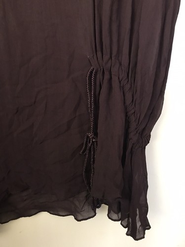 🪬Gorgeous Vintage ENCHANTRESS Brown Bohemian /Gypsy Dress Free Size - Picture 3 of 6