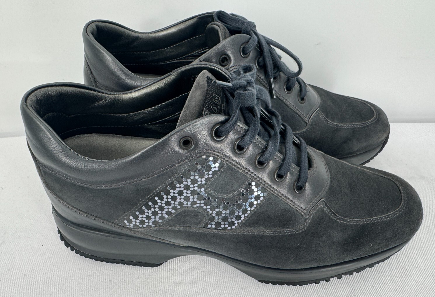Hogan Interactive Gray Suede Leather Sneakers Sho… - image 3