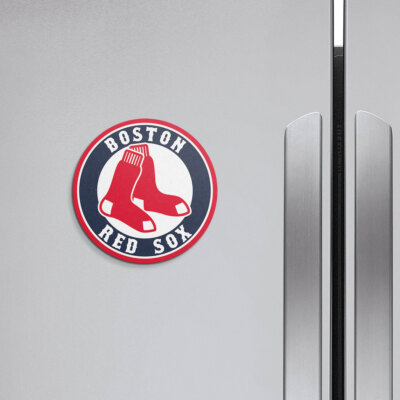 Boston Red Sox MLB | 4'' X 4'' Round Decorative Magnet | eBay