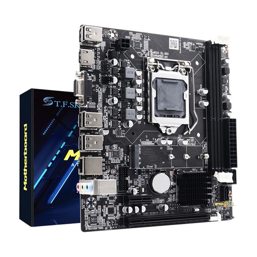 NEW for Intel H61 Socket LGA 1155 MicroATX Computer Motherboard DDR3 HDIM NVME - Picture 2 of 19