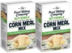 Pearl Milling Company Buttermilk Self Rising White Corn Meal Mix, 80 oz (2 Bags)