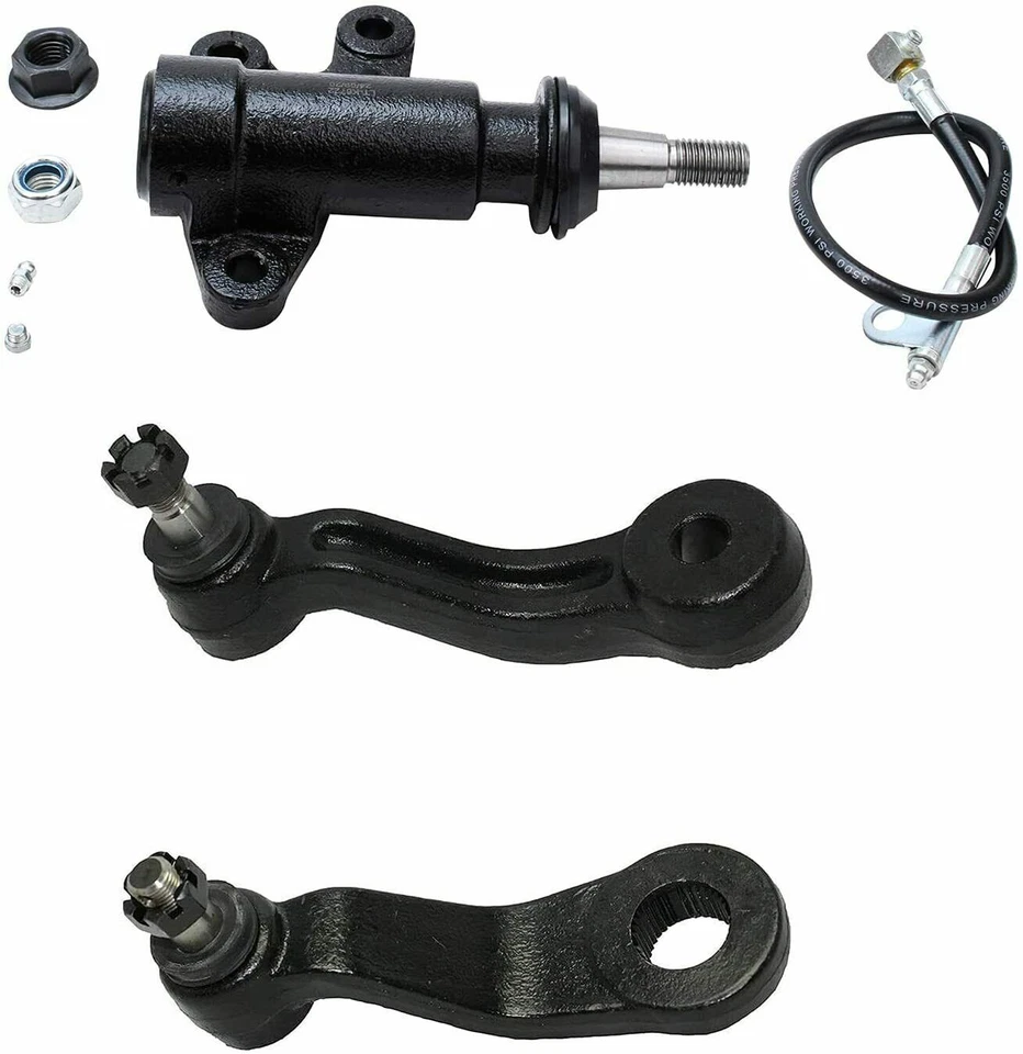 Kit completo de suspensión delantera de 15 piezas para GMC Chevrolet K1500 K2500 K3500 1995-1999 Foto 4 de 4