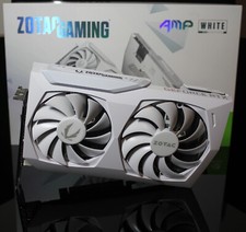 ZOTAC RTX 3060 12GB GDDR6 AMP White Edition WHITE GPU GRAPHICS CARD 